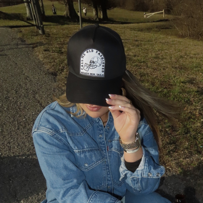 Call Me Old Fashioned Trucker Hat (reboot)