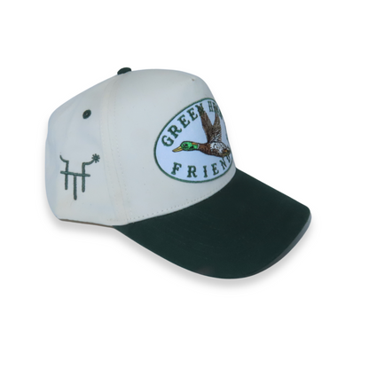 Green Head Friendly Two-Tone Trucker Hat