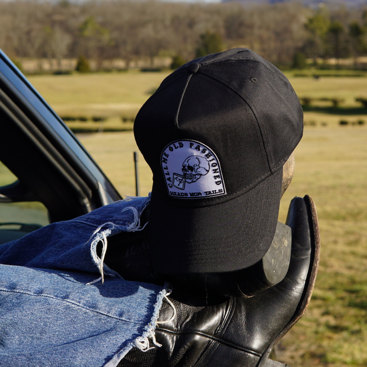 Call Me Old Fashioned Trucker Hat (reboot)