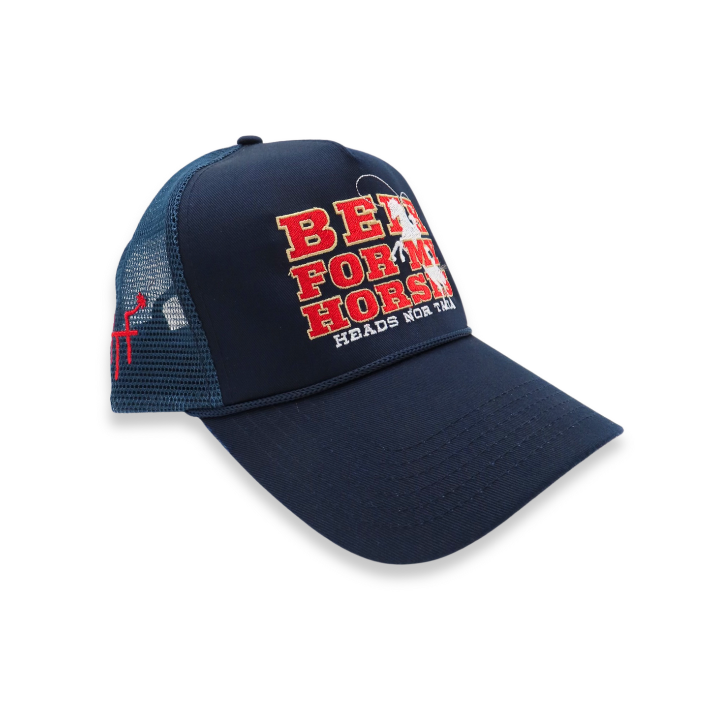 Beer & Horses 5 Panel Trucker Hat