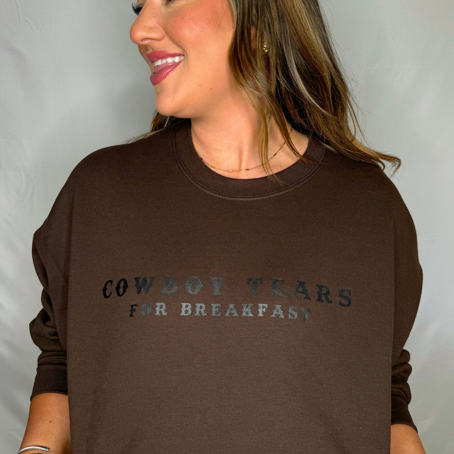 Cowboy Tears Crewneck
