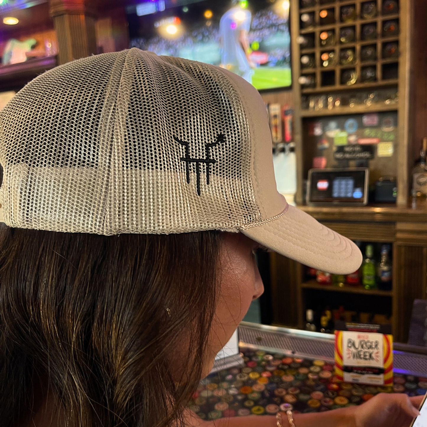 Beer & Horses 5 Panel Foam Trucker Hat