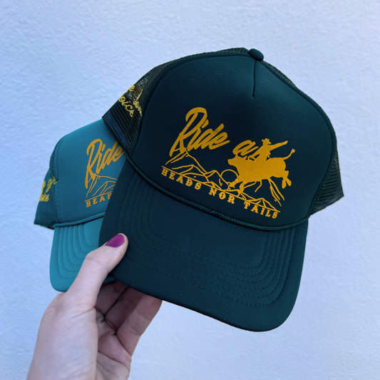 Ride A 5 Panel Foam Trucker
