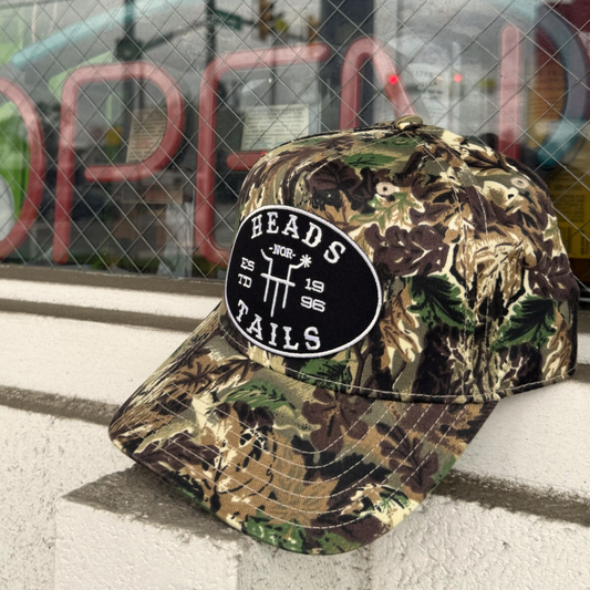 HNT Camo Patch Trucker Hat